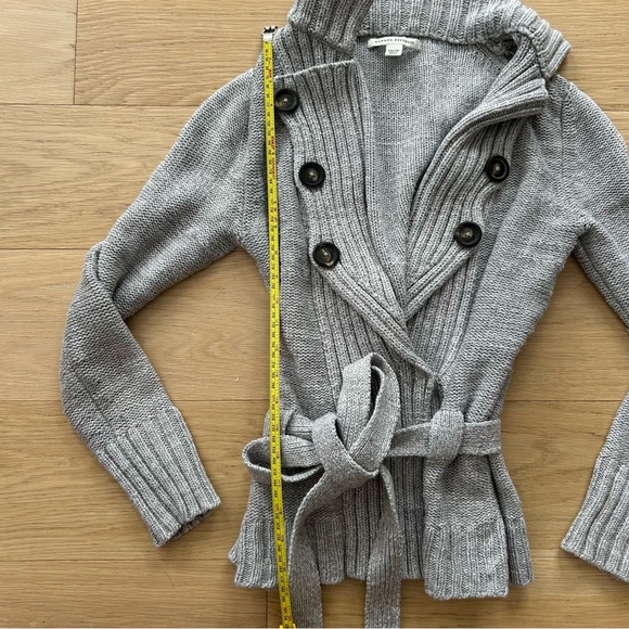 Banana Republic Gray Double-Breasted Cardigan - Picture 4 of 4
